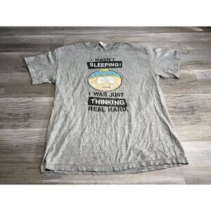Y2K South Park T-Shirt Eric Cartman I'm Not Sleeping Comedy Central Mens‎ L